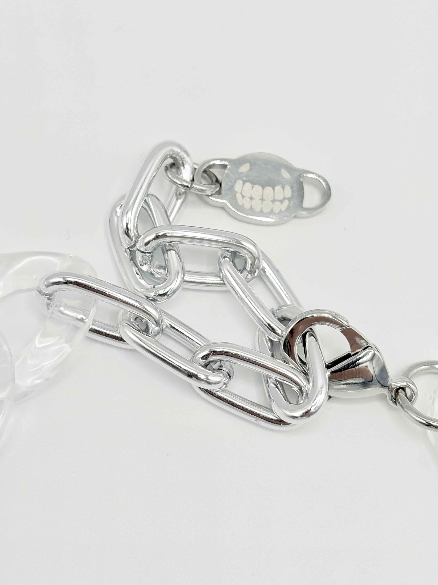 KUROKAMI CLEAR PADLOCK CHAIN