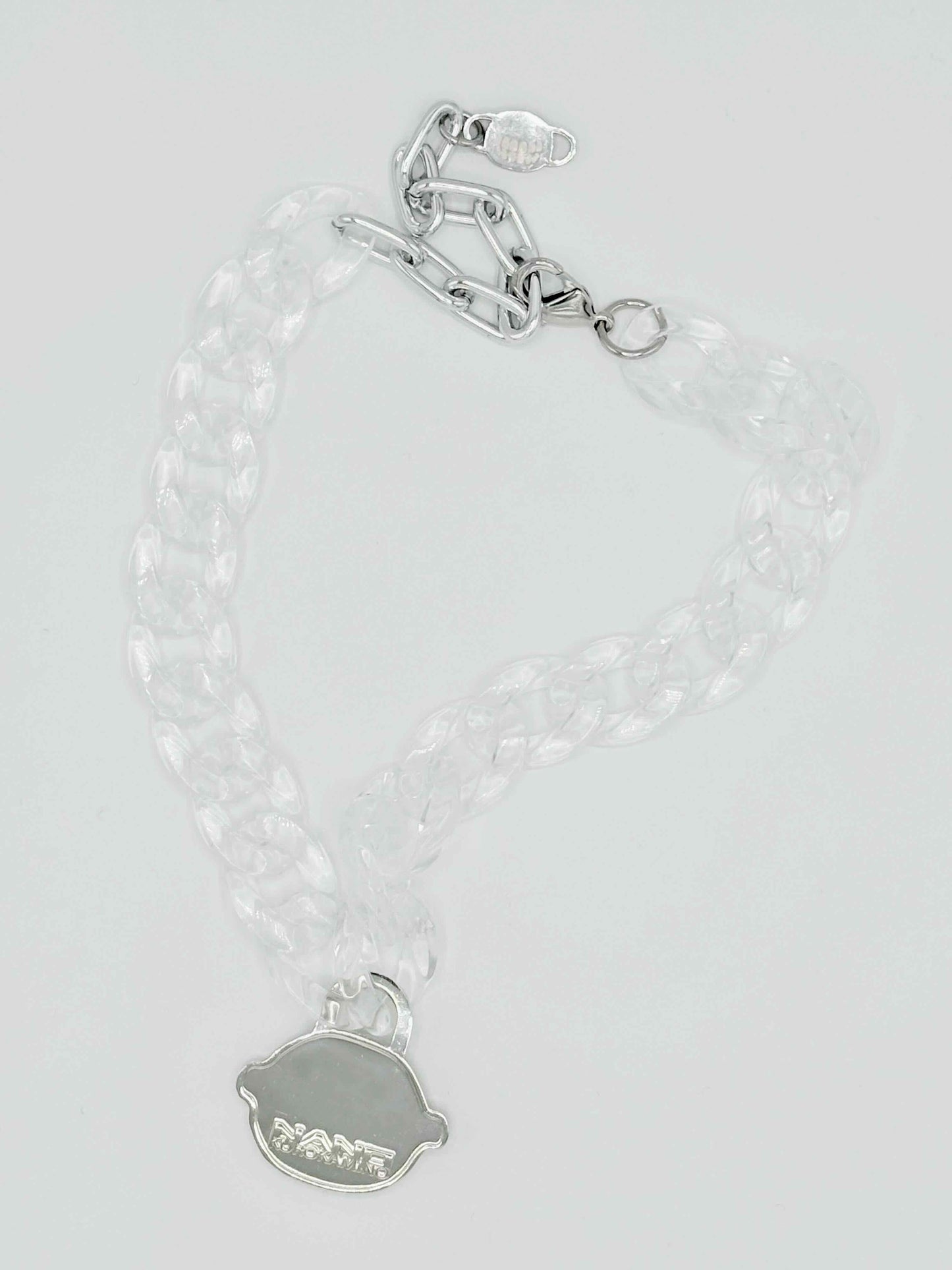 KUROKAMI CLEAR PADLOCK CHAIN